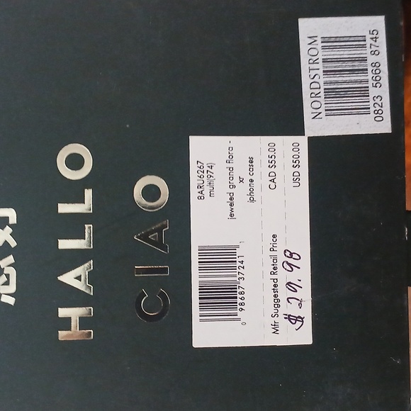 Kate Spade Black Floral iPhone 11 Pro Case - Picture 4 of 5